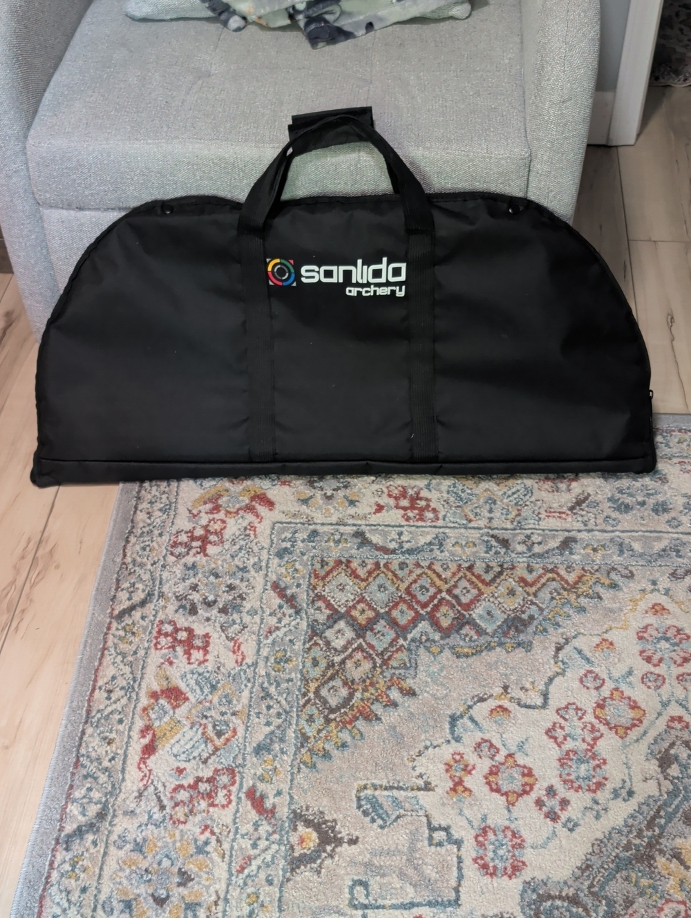 Archery Black Bow Case – Padded Carry Bag
